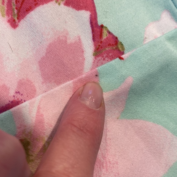 NWT Chaps Floral Feminine V Neck Dress 6 - Picture 11 of 17